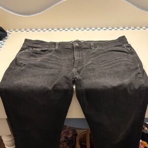 Joe's Jeans Black slightly distressed Slim Fit Jeans